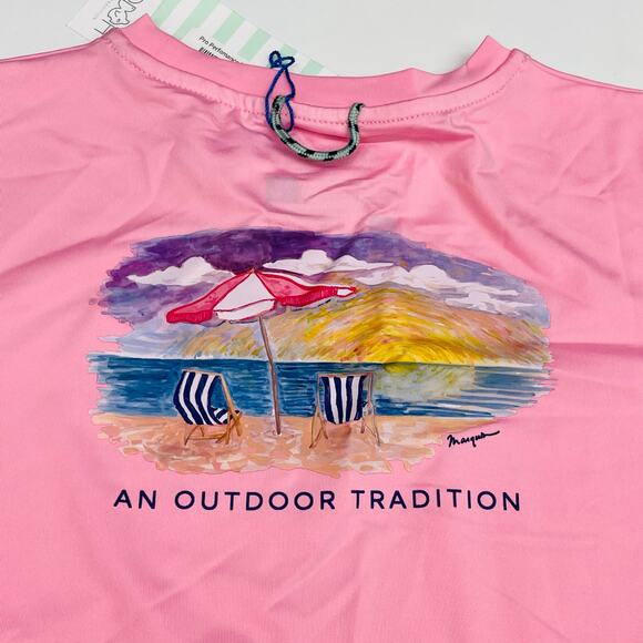 NWT Prodoh Size M Pro Performance Fishing Tee in Prism - Picture 3 of 3